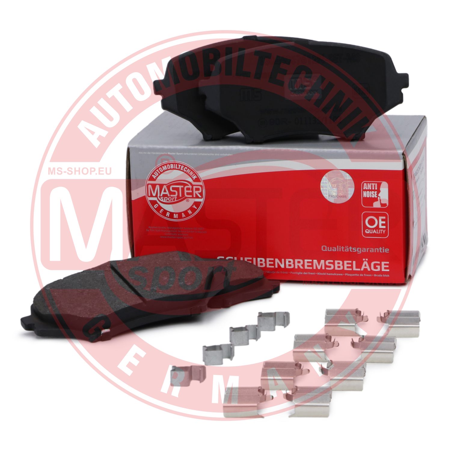 Placute frana MASTERSPORT GERMANY 13046057612N-SET-MS